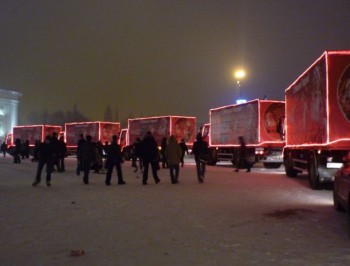 _Coca Cola_Караван грузовиков Самара (4)